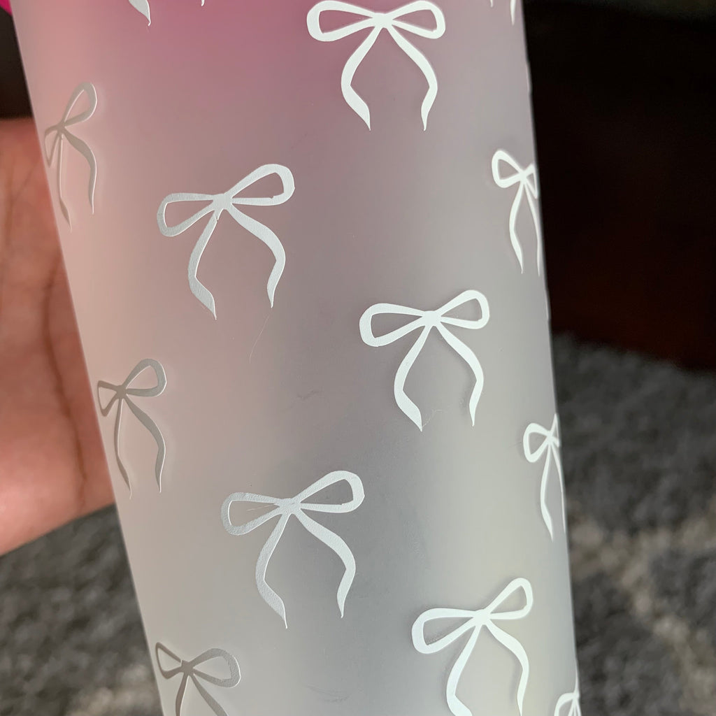 Cutie Mini Bow - 24 Ounce Cold Cup