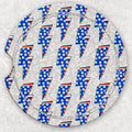 Car Coaster Set - Americana Lightning