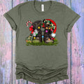 Christmas Military Boots Graphic Tee