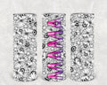 Floral Mama 20 oz Skinny Tumbler
