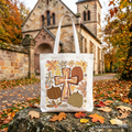 Fall Blessings Tote Bag, Autumn Christian Faith Gift Shopper