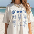 Feelin' Beachy Blue Comfort Colors Graphic Tee