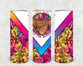 Take Life by the Horns 20 oz Skinny Tumbler